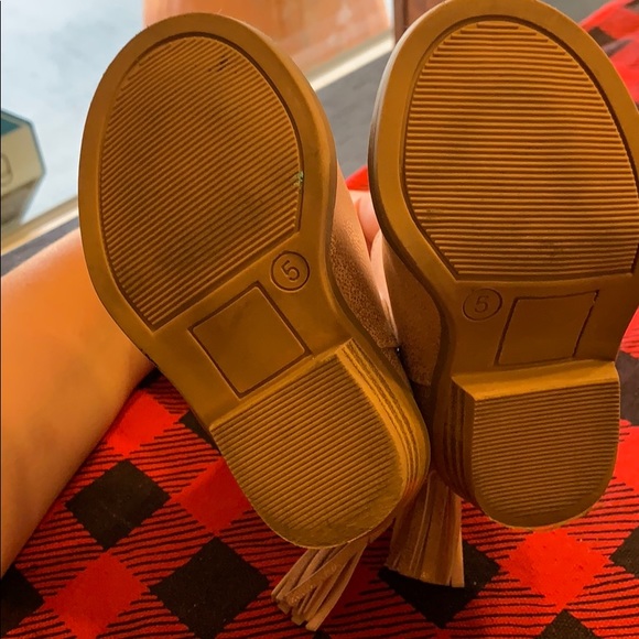 Toddler Rose Gold Booties - Picture 3 of 4